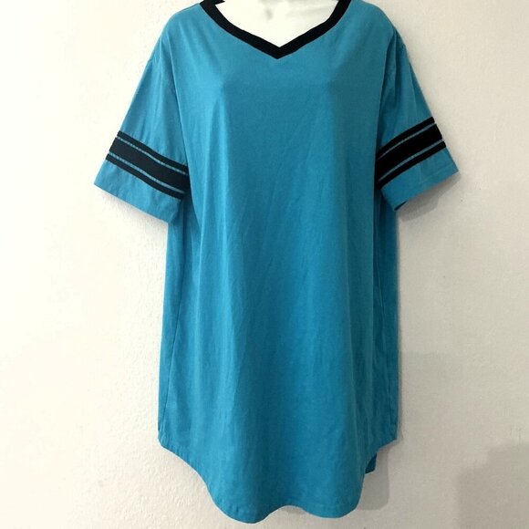 SLEEP SHIRT LOOSE NIGHTGOWN SLEEPWEAR GUC - Picture 3 of 12